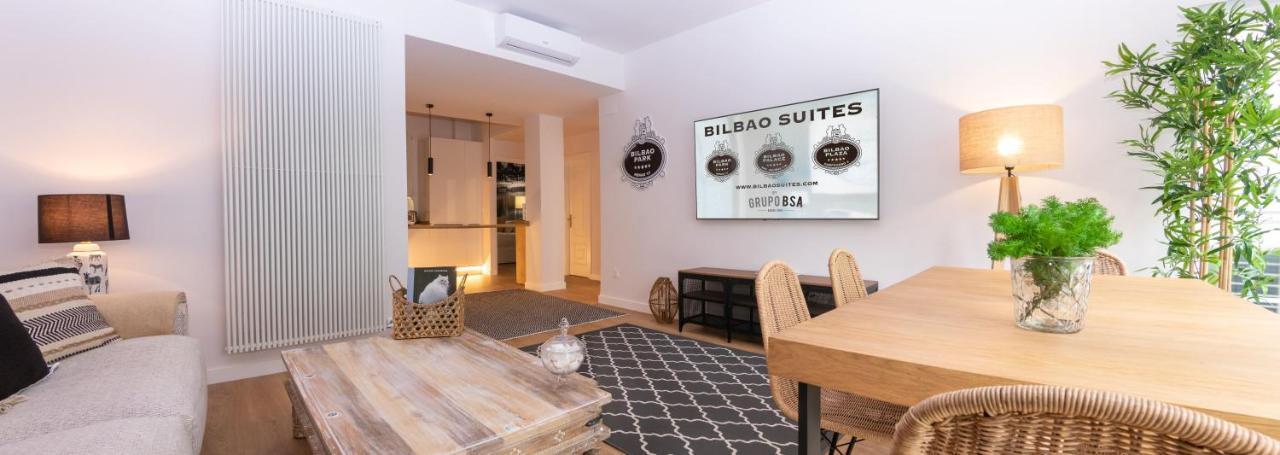 Bilbao Henao Park De Bilbao Suites, En Pleno Centro Con Garaje Directo Eksteriør billede