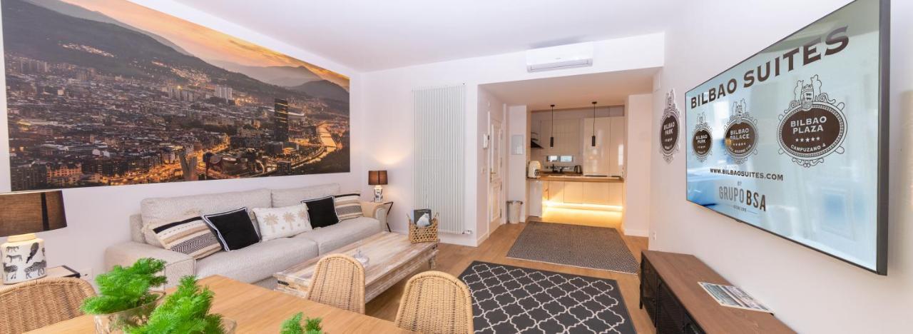 Bilbao Henao Park De Bilbao Suites, En Pleno Centro Con Garaje Directo Eksteriør billede